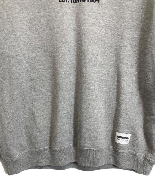 NEIGHBORHOOD（ネイバーフッド）NEIGHBORHOOD (ネイバーフッド) CLASSIC SWEATSHIRT LS グレー サイズ:Lの古着・服飾アイテム