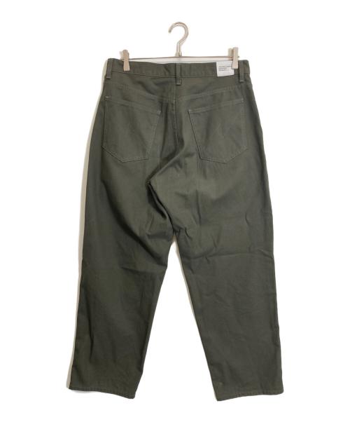 NEIGHBORHOOD（ネイバーフッド）NEIGHBORHOOD (ネイバーフッド) BAGGY SILHOUETTE TWO TUCK PANTS グリーン サイズ:Lの古着・服飾アイテム