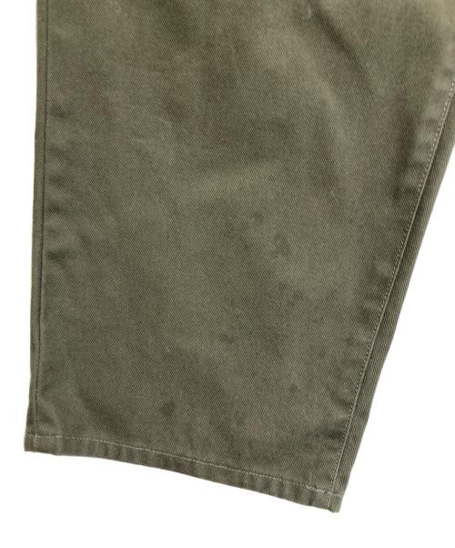 NEIGHBORHOOD（ネイバーフッド）NEIGHBORHOOD (ネイバーフッド) BAGGY SILHOUETTE TWO TUCK PANTS グリーン サイズ:Lの古着・服飾アイテム