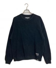 NEIGHBORHOOD（ネイバーフッド）の古着「REVERSIBLE SWEAT SHIRT L/S」｜ブラック