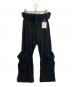 OPEN YY（オープンワイワイ）の古着「ROLLED WAIST SWEAT CARGO PANTS」｜ブラック