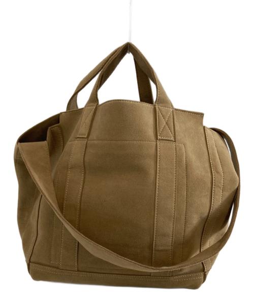 zattu（ザッツ）zattu (ザッツ) 2WAYバッグ ブラウンの古着・服飾アイテム