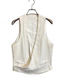 Martin Margiela14（マルタンマルジェラ14）の古着「ベスト」｜ホワイト