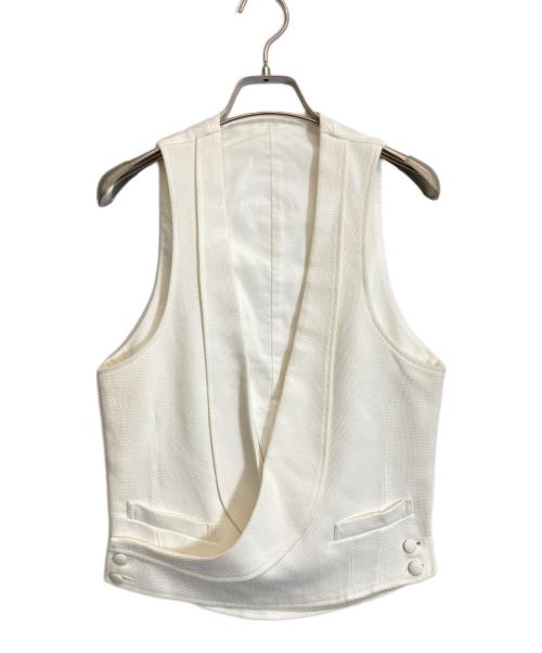 Martin Margiela14（マルタンマルジェラ14）Martin Margiela14 (マルタンマルジェラ14) ベスト ホワイト サイズ:44の古着・服飾アイテム