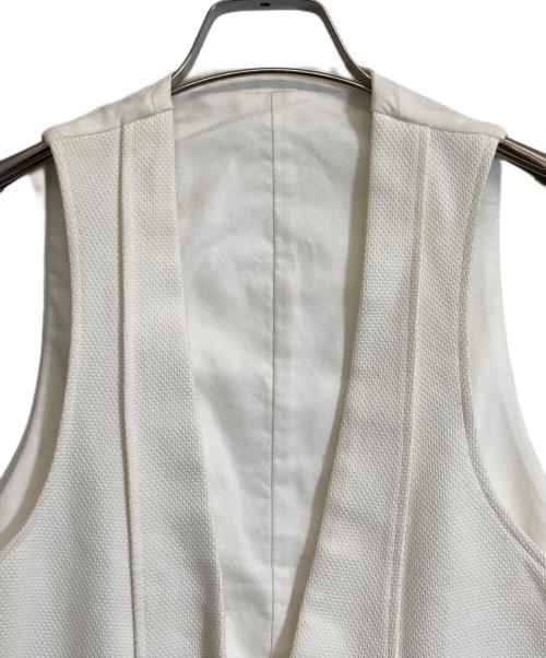 Martin Margiela14（マルタンマルジェラ14）Martin Margiela14 (マルタンマルジェラ14) ベスト ホワイト サイズ:44の古着・服飾アイテム