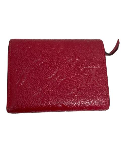 LOUIS VUITTON（ルイ ヴィトン）LOUIS VUITTON (ルイ ヴィトン) 3つ折り財布 レッドの古着・服飾アイテム