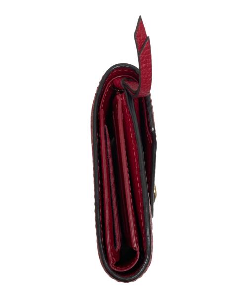 LOUIS VUITTON（ルイ ヴィトン）LOUIS VUITTON (ルイ ヴィトン) 3つ折り財布 レッドの古着・服飾アイテム