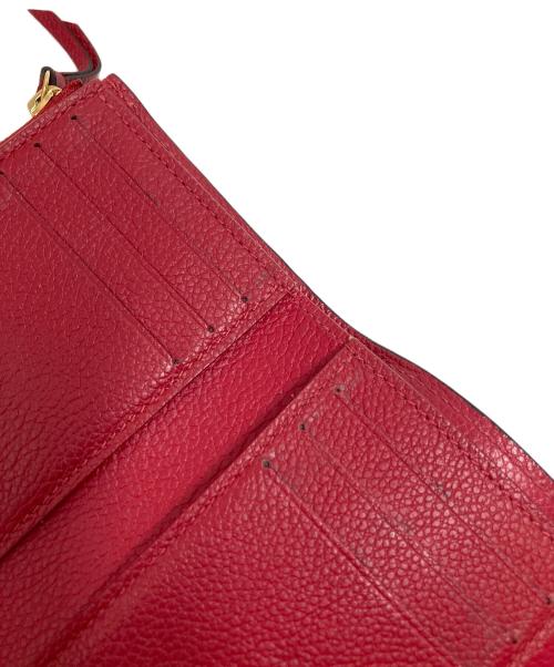 LOUIS VUITTON（ルイ ヴィトン）LOUIS VUITTON (ルイ ヴィトン) 3つ折り財布 レッドの古着・服飾アイテム