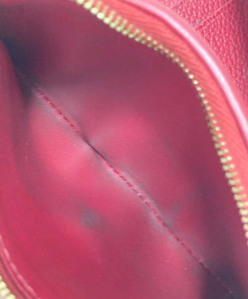 LOUIS VUITTON（ルイ ヴィトン）LOUIS VUITTON (ルイ ヴィトン) 3つ折り財布 レッドの古着・服飾アイテム