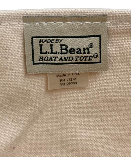 L.L.Bean（エルエルビーン）L.L.Bean (エルエルビーン) トートバッグ ネイビー×アイボリーの古着・服飾アイテム
