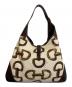 GUCCI (グッチ) レザーワンショルダーバッグ ベージュ：55000円