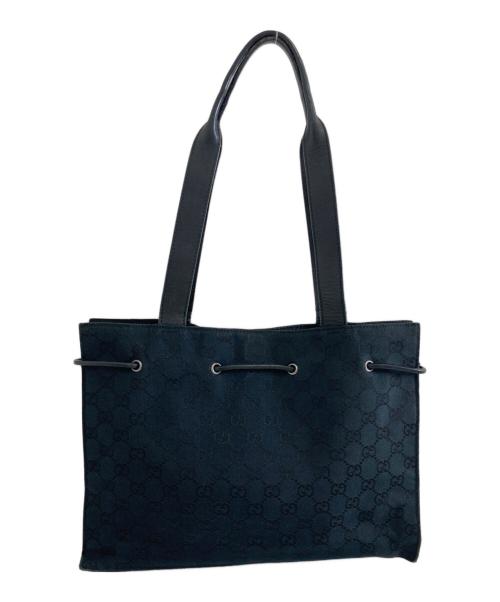 GUCCI（グッチ）GUCCI (グッチ) ハンドバッグ ブラックの古着・服飾アイテム
