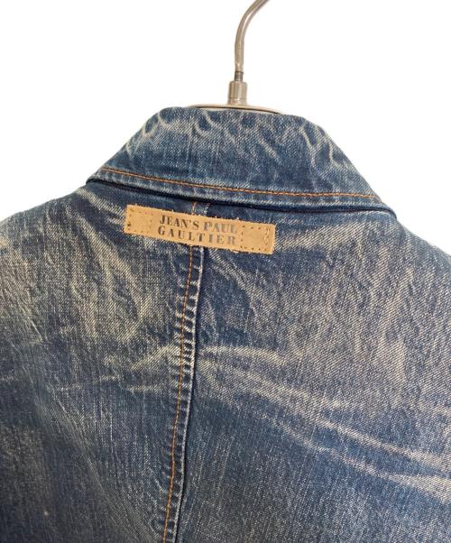 Jean Paul GAULTIER（ジャンポールゴルチェ）Jean Paul GAULTIER (ジャンポールゴルチェ) デニムジャケット インディゴ サイズ:48の古着・服飾アイテム