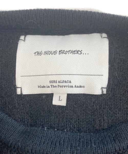 THE INOUE BROTHERS（イノウエブラザーズ）THE INOUE BROTHERS (イノウエブラザーズ) SURI ALPACA KNIT ブラック サイズ:Lの古着・服飾アイテム