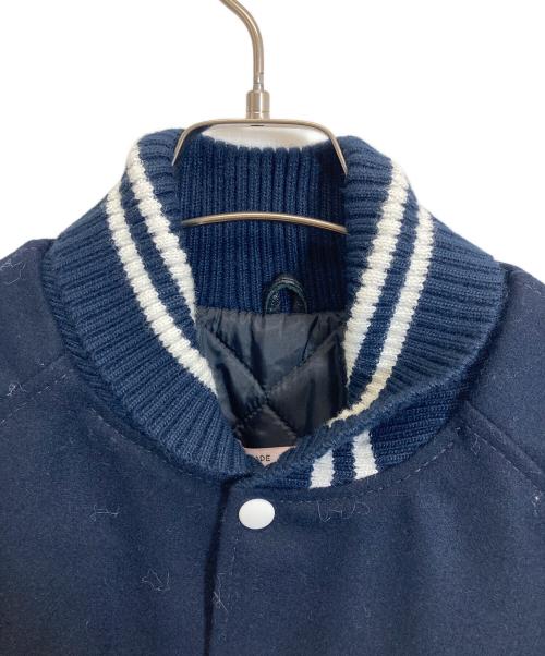 COLEMAN Knitting MILLS（コールマンニッティングミルズ）Coleman knitting mills (コールマンニッティングミルズ) スタジャン ネイビー サイズ:Lの古着・服飾アイテム