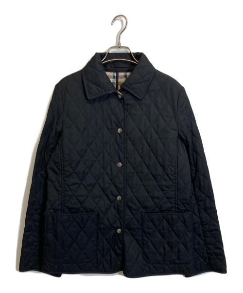 BURBERRY LONDON（バーバリーロンドン）BURBERRY LONDON (バーバリーロンドン) キルティングジャケット ブラック サイズ:40の古着・服飾アイテム