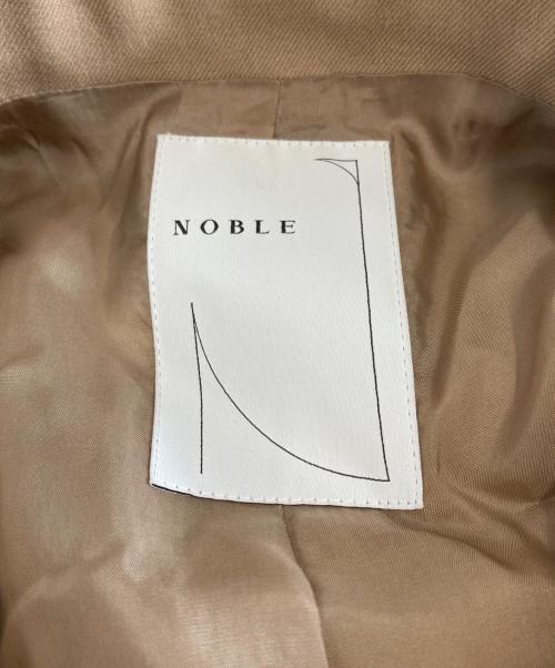 Noble（ノーブル）Noble (ノーブル) テーラードジャケット ブラウン サイズ:38の古着・服飾アイテム