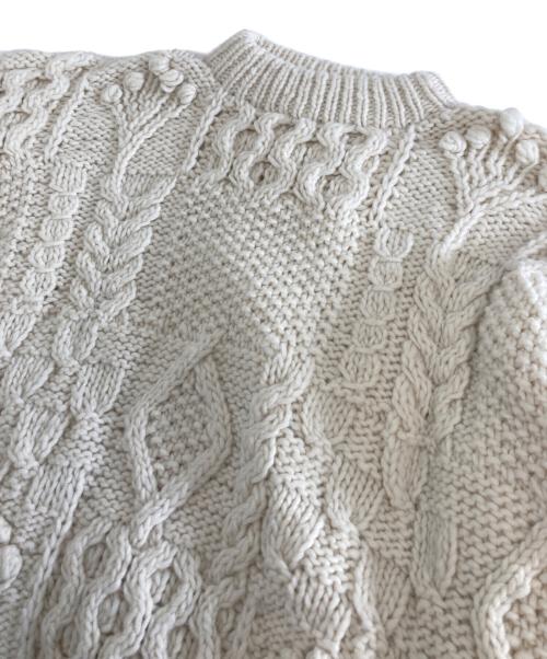 TODAYFUL（トゥデイフル）TODAYFUL (トゥデイフル) Pattern Hand Knit アイボリー サイズ:Fの古着・服飾アイテム