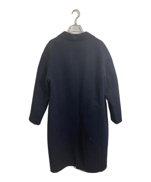 GALERIE VIE（ギャルリーヴィー）GALERIE VIE (ギャルリーヴィー) ウールカシミヤダブルフェイス チェスターコート ネイビー サイズ:34の古着・服飾アイテム