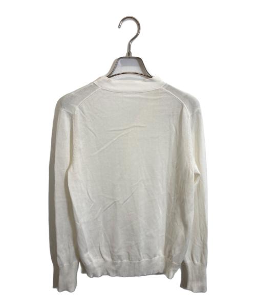 TORICI（トリチ）torici (トリチ) アイスVネックカーディガン ホワイト サイズ:2の古着・服飾アイテム