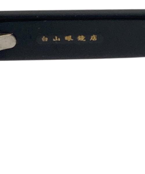 白山眼鏡店（ハクサンガンキョウテン）白山眼鏡店 (ハクサンガンキョウテン) 眼鏡 ブラックの古着・服飾アイテム