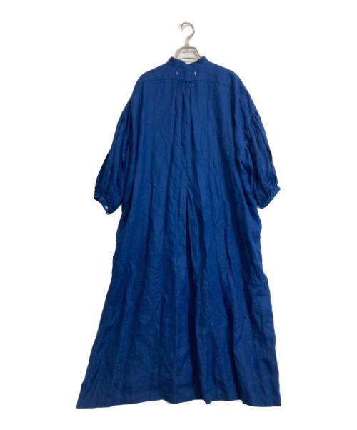 SUZUKI TAKAYUKI（スズキタカユキ）SUZUKI TAKAYUKI (スズキタカユキ) puff-sleeve dress　S221-20 ネイビー サイズ:SIZE Freeの古着・服飾アイテム