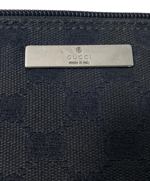GUCCI（グッチ）GUCCI (グッチ) GGショルダーポーチ ブラックの古着・服飾アイテム