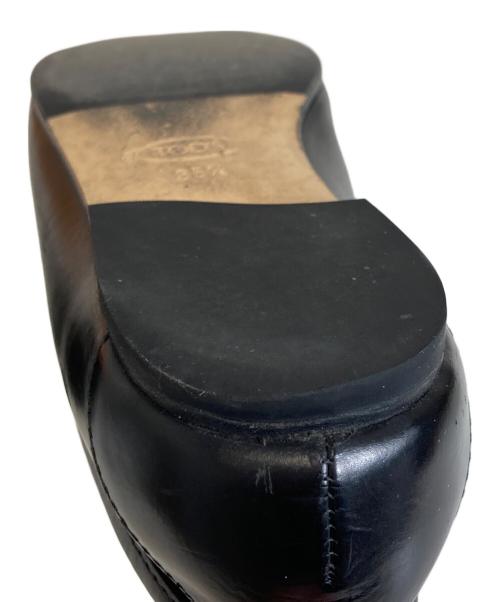 TOD'S（トッズ）TOD'S (トッズ) KATE LEATHER LOAFERS ブラック サイズ:35　1/2の古着・服飾アイテム
