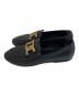 TOD'S (トッズ) KATE LEATHER LOAFERS ブラック サイズ:35　1/2：20000円