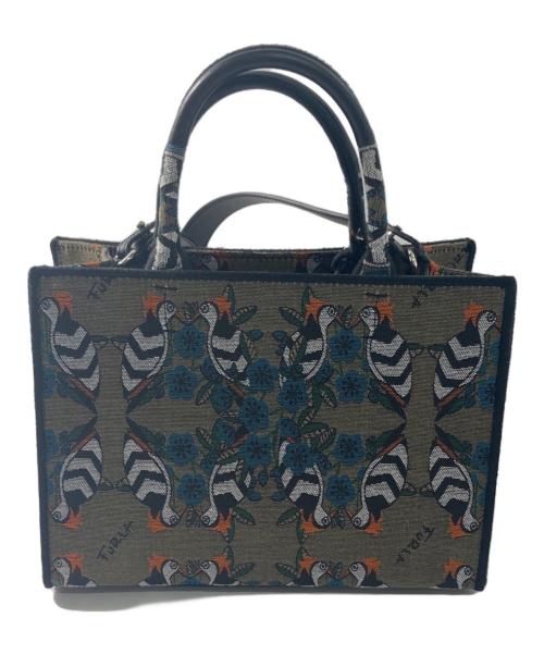 FURLA（フルラ）FURLA (フルラ) サンピッキオ ショルダー 2way OPPORTUNITY ブラウンの古着・服飾アイテム
