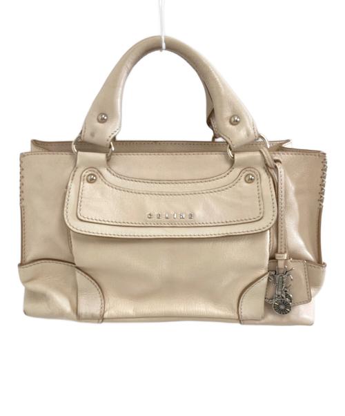 CELINE（セリーヌ）CELINE (セリーヌ) ハンドバッグ SC-BB-0018 アイボリーの古着・服飾アイテム