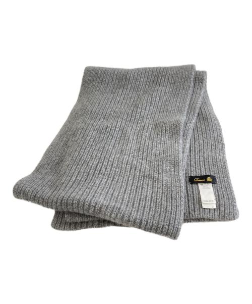 DRAWER（ドゥロワー）Drawer (ドゥロワー) カシミヤマフラー グレーの古着・服飾アイテム