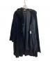 中古・古着 COMME des GARCONS tricot (コムデギャルソントリコ) ベロアコート ブラック サイズ:M：25000円