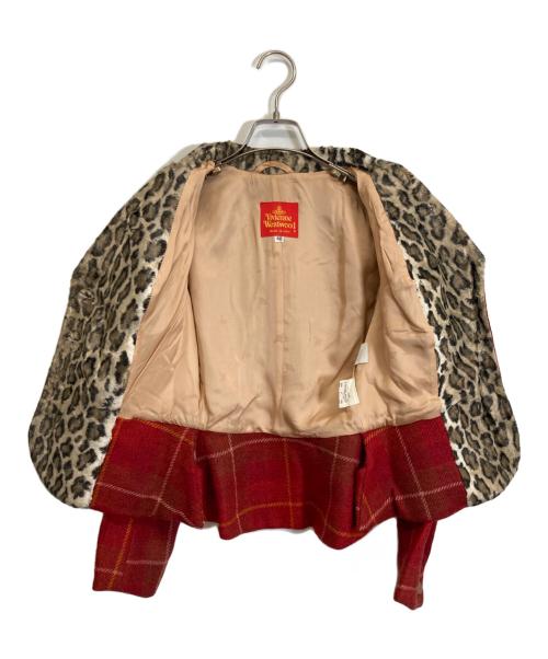 Vivienne Westwood（ヴィヴィアンウエストウッド）Vivienne Westwood (ヴィヴィアンウエストウッド) ジャケット レッド サイズ:40の古着・服飾アイテム