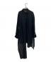 YOHJI YAMAMOTO（ヨウジヤマモト）の古着「変形ワンピース」｜ブラック