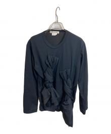 COMME des GARCONS（コムデギャルソン）の古着「ドッキング Tシャツ」｜ブラック