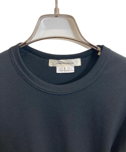 COMME des GARCONS（コムデギャルソン）COMME des GARCONS (コムデギャルソン) アシンメトリー カッティングデザインカットソー ブラック サイズ:Sの古着・服飾アイテム