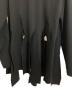 中古・古着 COMME des GARCONS (コムデギャルソン) アシンメトリー カッティングデザインカットソー ブラック サイズ:S：17000円