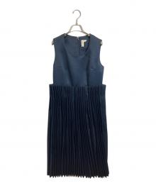 COMME des GARCONS（コムデギャルソン）の古着「ノースリーブワンピース　GP-A003」｜ネイビー