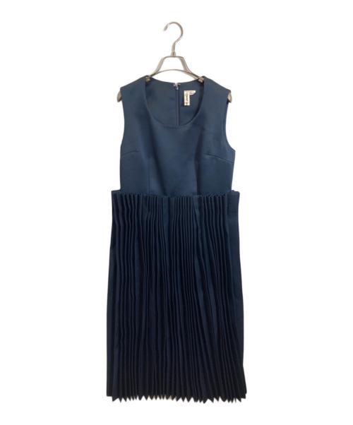 COMME des GARCONS（コムデギャルソン）COMME des GARCONS (コムデギャルソン) ノースリーブワンピース　GP-A003 ネイビー サイズ:Sの古着・服飾アイテム