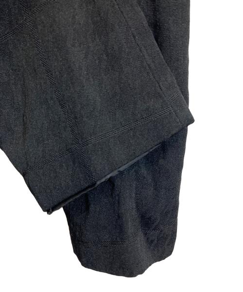 COMME des GARCONS（コムデギャルソン）COMME des GARCONS (コムデギャルソン) ジャガードコート　GM-C004 ブラック サイズ:Sの古着・服飾アイテム