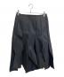 COMME des GARCONS (コムデギャルソン) ポリエステル裁断スカート ブラック サイズ:S：25000円