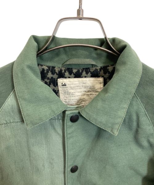 ink（インク）INK (インク) SEWING HAND COACH JACKET オリーブ サイズ:Sの古着・服飾アイテム