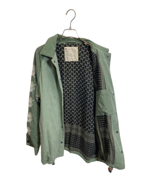 ink（インク）INK (インク) SEWING HAND COACH JACKET オリーブ サイズ:Sの古着・服飾アイテム