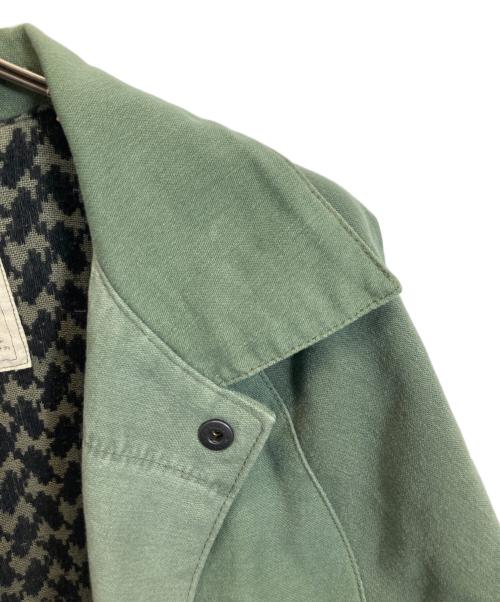 ink（インク）INK (インク) SEWING HAND COACH JACKET オリーブ サイズ:Sの古着・服飾アイテム