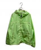 GRAMICCI×thisisneverthatグラミチ×ディスイズネバーザット）の古着「OVERDYED LIGHT JACKET」｜黄緑
