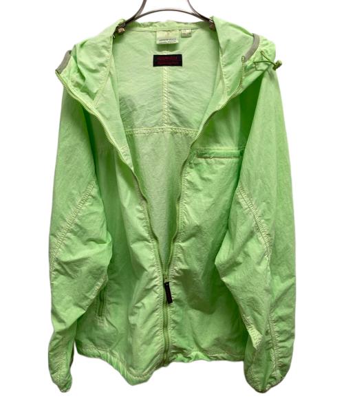 GRAMICCI（グラミチ）GRAMICCI (グラミチ) thisisneverthat (ディスイズネバーザット) OVERDYED LIGHT JACKET 黄緑 サイズ:Lの古着・服飾アイテム