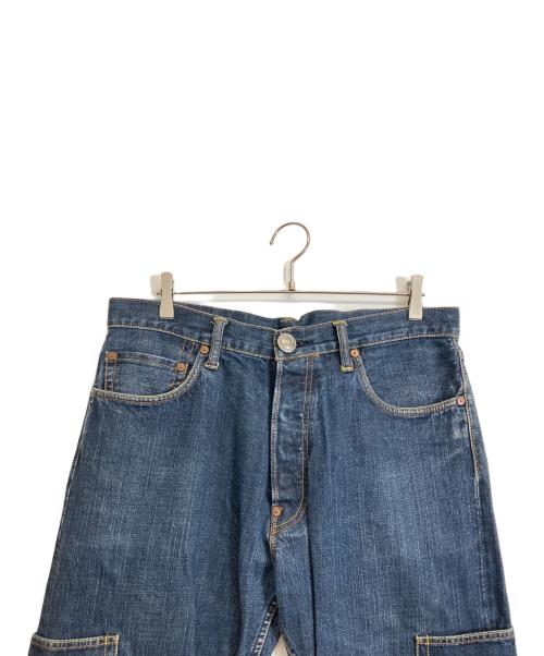 EVISU（エヴィス）EVISU (エヴィス) カモメ刺繍デニムパンツ インディゴ サイズ:W36 L34の古着・服飾アイテム