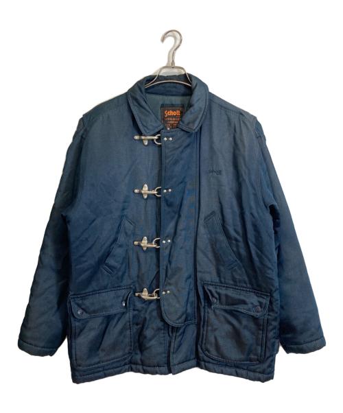Schott（ショット）Schott (ショット) ファイアージャケット ネイビー サイズ:Mの古着・服飾アイテム