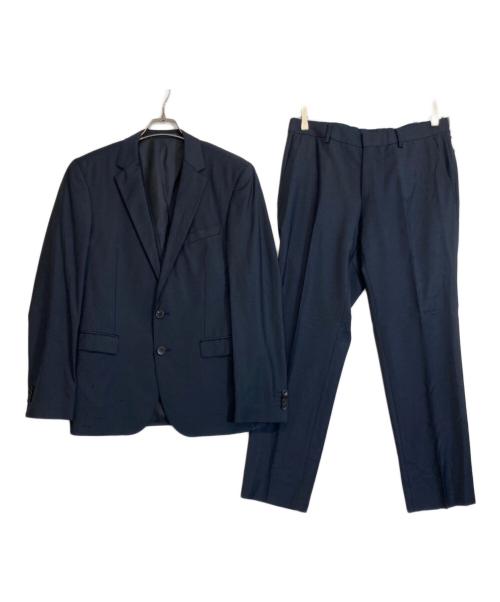 HUGO BOSS（ヒューゴ ボス）HUGO BOSS (ヒューゴ ボス) 3Pセットアップスーツ ネイビー サイズ:UK46の古着・服飾アイテム